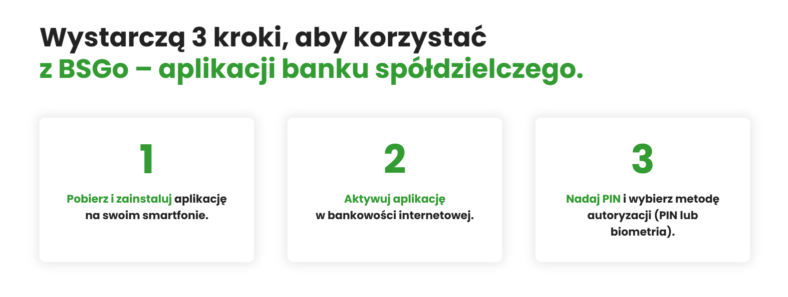 3 kroki