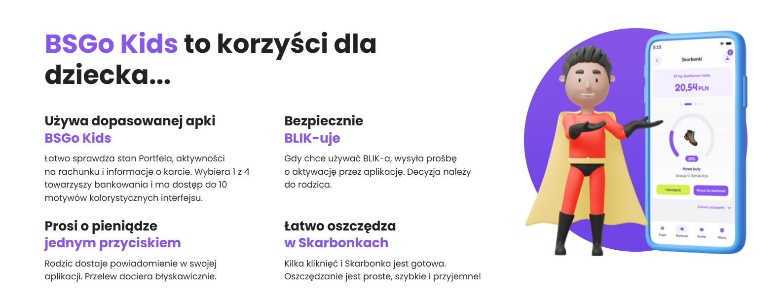 korzysci dla dziecka