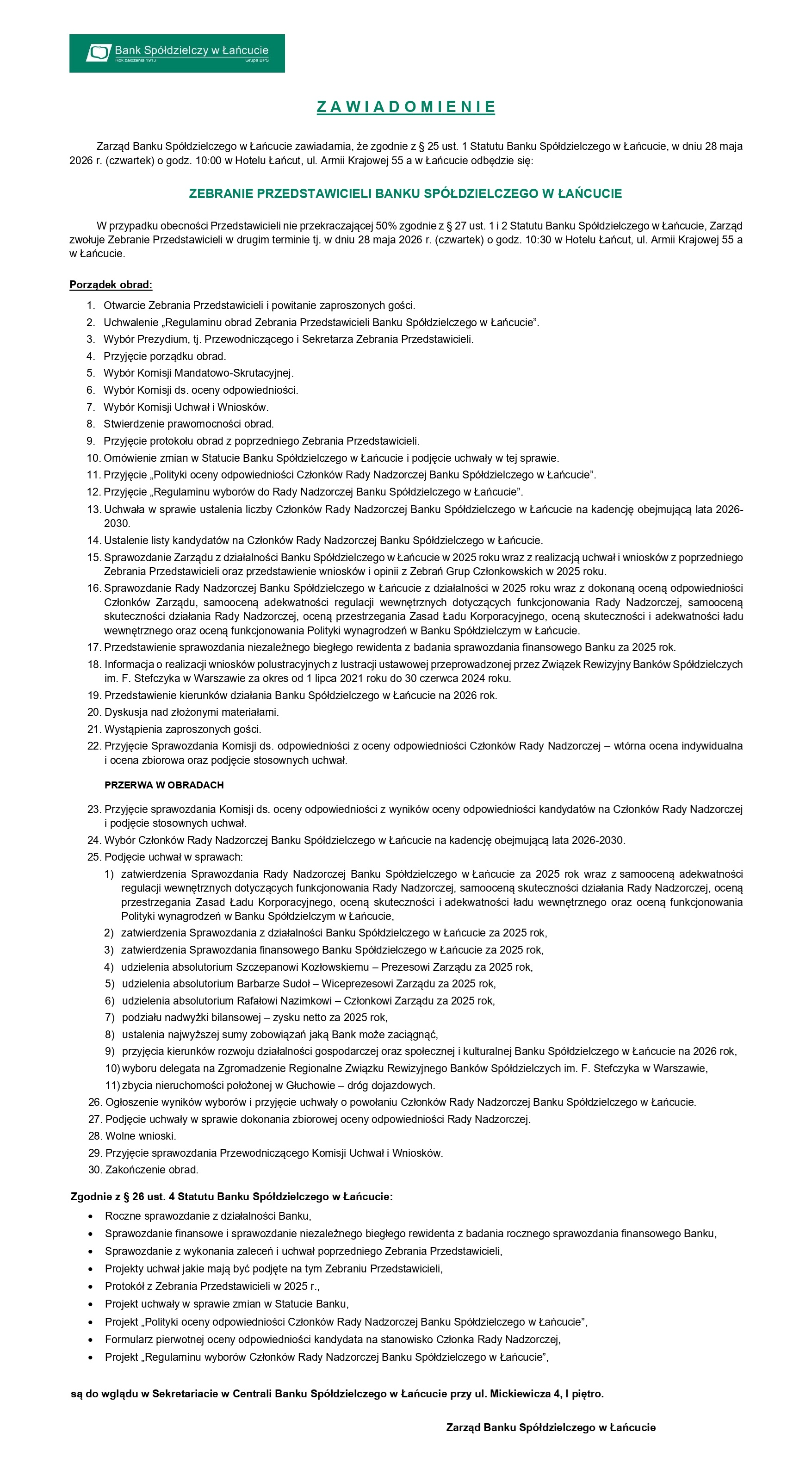 zawiadomienie 1s